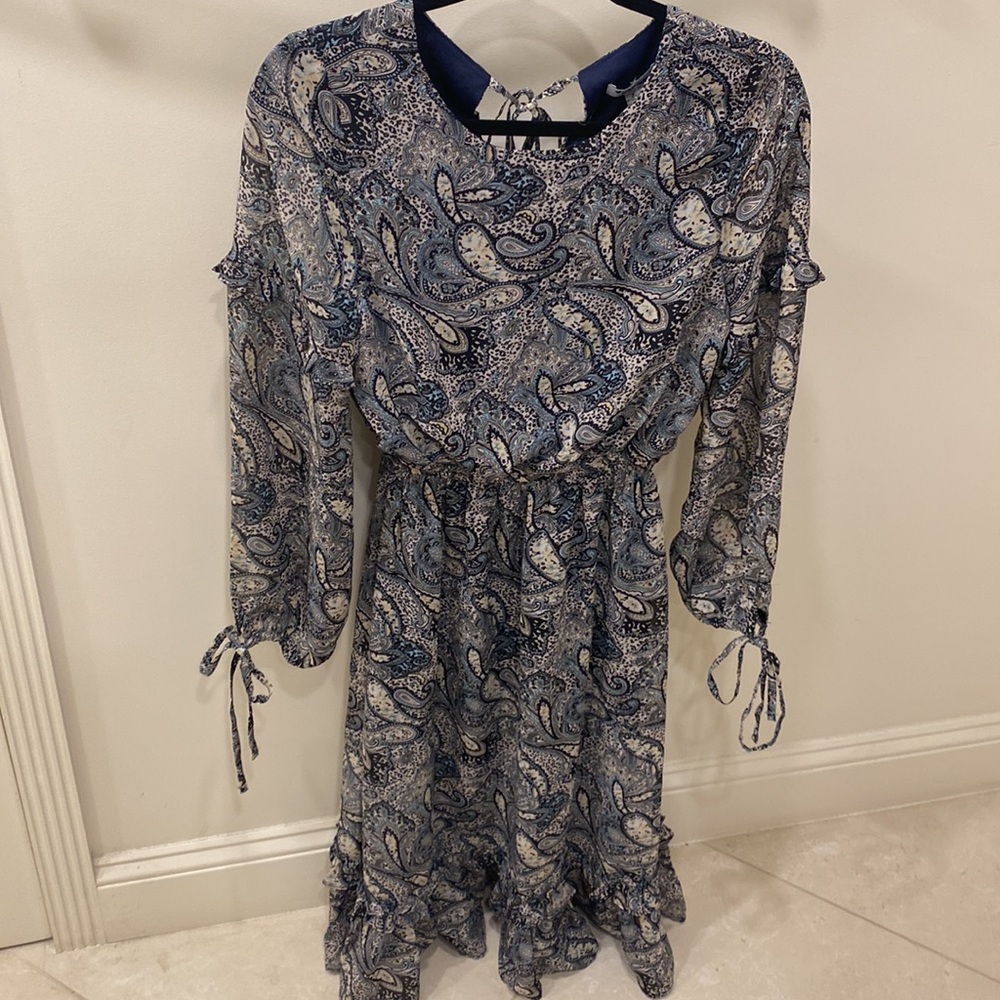 NWT Love Ady Women’s Mid-calf length patterned dress size small